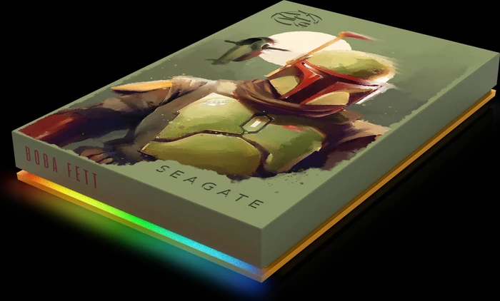 Seagate FireCuda Gaming HDD - Boba Fett Special Edition, 2TB, +Rescue, USB 3.0 Micro-B
