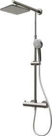 Schulte ExpressPlus DuschMaster Rain mit Thermostat edelstahl