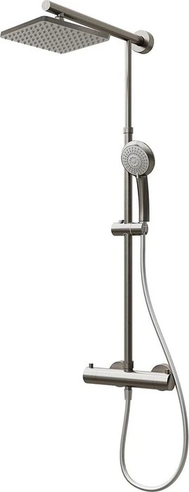 Schulte ExpressPlus DuschMaster Rain mit Thermostat edelstahl