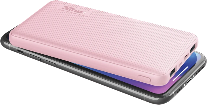 Trust Primo Ultra-thin Powerbank 10000mAh pink