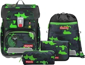 Step by Step Cloud Black Cat Chiko Schultaschen-Set, 5-tlg.