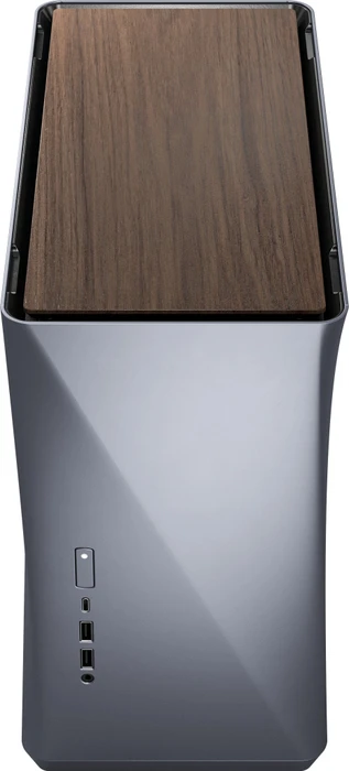 Fractal Design Era ITX Titanium Grey Walnut, Mini-ITX