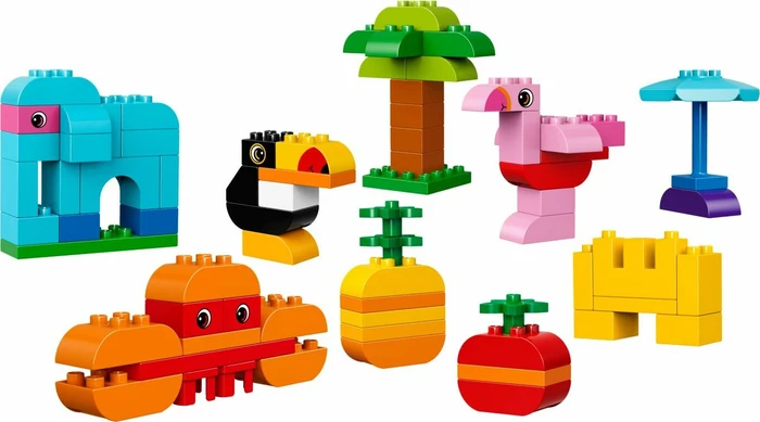 LEGO DUPLO - Kreativ-Bauset bunte Tierwelt
