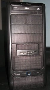Cooler Master Elite 330 schwarz, Acrylfenster