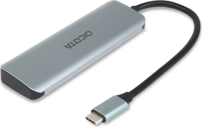 Dicota USB-C Hub 4-in-1, USB-C 3.1 [Stecker]