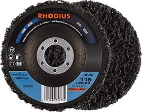 Rhodius SVS Vlies Schleifscheibe, 115x22.23mm, 3 Stück