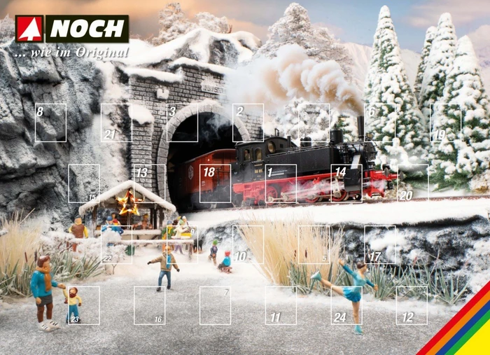 Noch Figuren-Adventskalender H0 2026