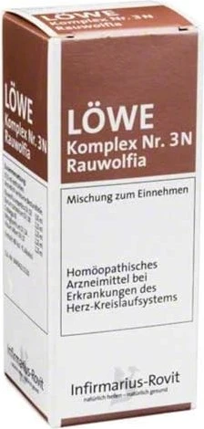 Infirmarius Löwe-Komplex Nr. 3 N Rauwolfia Tropfen, 50ml