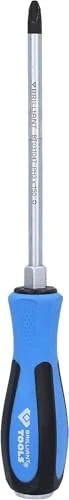 Brilliant Tools Kreuzschlitz Schraubendreher mit Schlagkappe, PH3x150mm