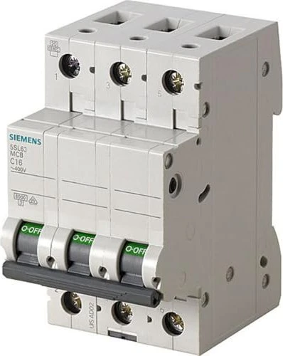 Siemens SENTRON Leitungsschutzschalter 400V 6kA, 3-polig, B, 13A