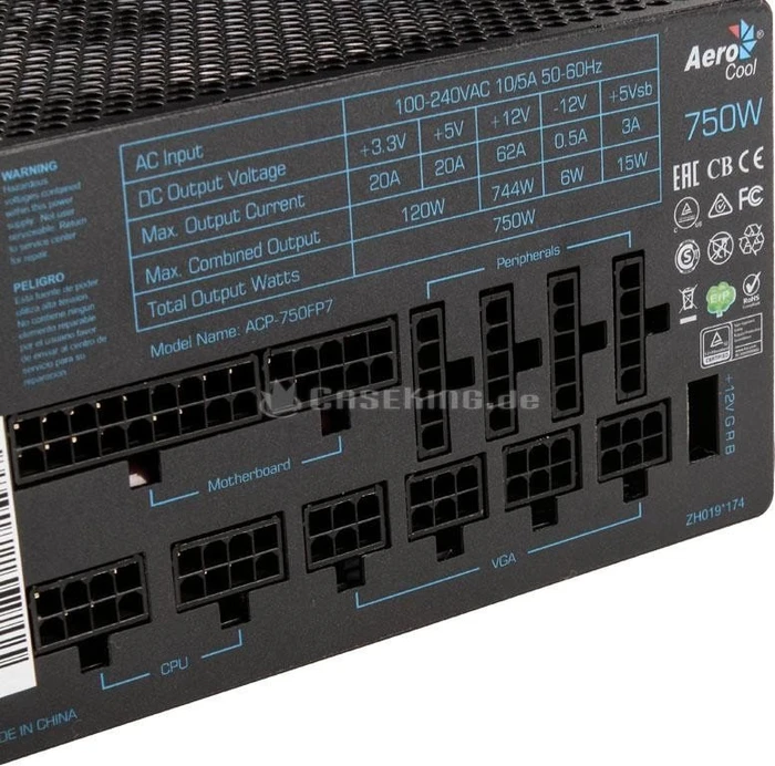 AeroCool Project 7 750W, ATX 2.4