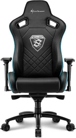Sharkoon Skiller SGS4 Gamingstuhl, schwarz/blau
