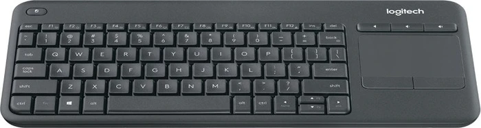 Logitech K400 Professional Wireless Touch Keyboard schwarz, USB, DE