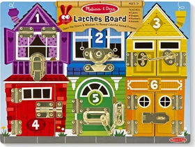 Melissa & Doug Motoriktafel Schlösser