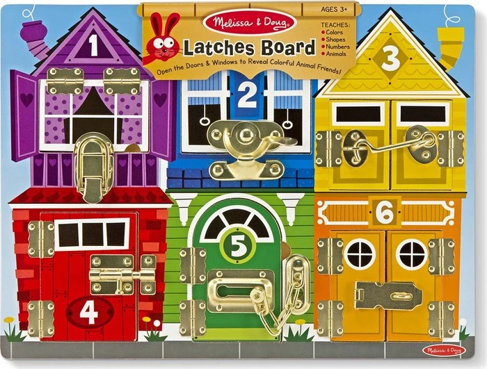 Melissa & Doug Motoriktafel Schlösser