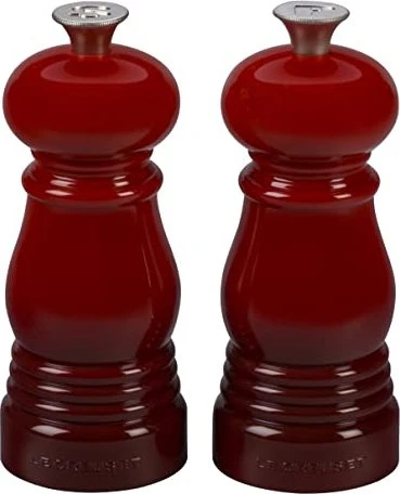 Le Creuset Classic Mini Salz-/Pfeffermühlen-Set kirschrot, 2-tlg.