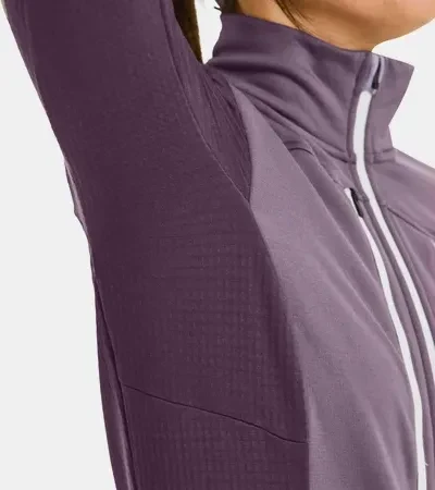 Ortovox Fleece Grid Funktionsjacke dark wild berry (Damen)