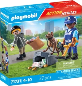 playmobil Action Heroes Spurensuche mit Hund