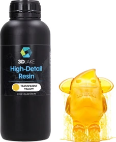 3DJake 8K High-Detail Resin Transparent Gelb, 1.00kg