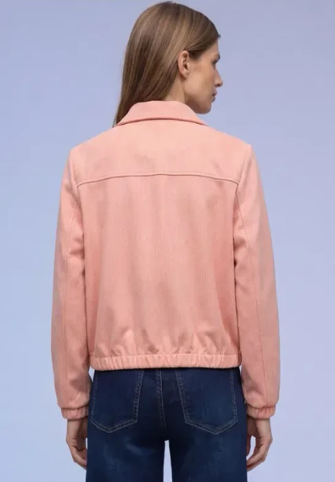 Street One Kurze Veloursjacke Jacke light apricot (Damen)