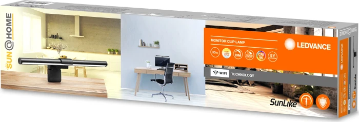 Ledvance SUN@Home Monitor clip lamp, LED-Arbeitslampe für Monitore