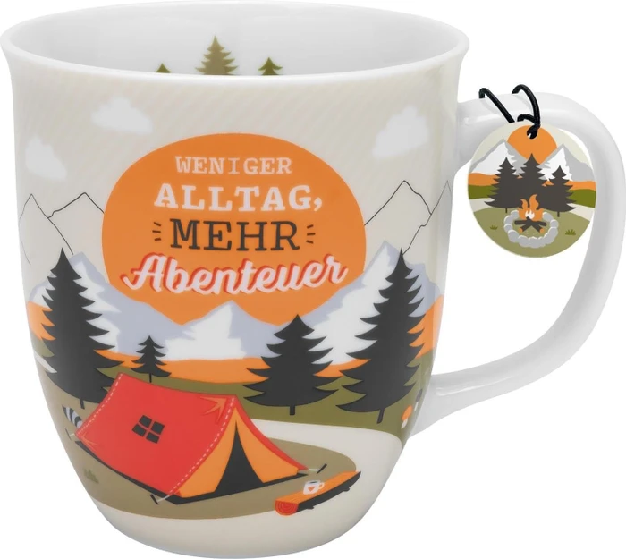 Sheepworld Kaffeebecher Fernweh Berge 400ml