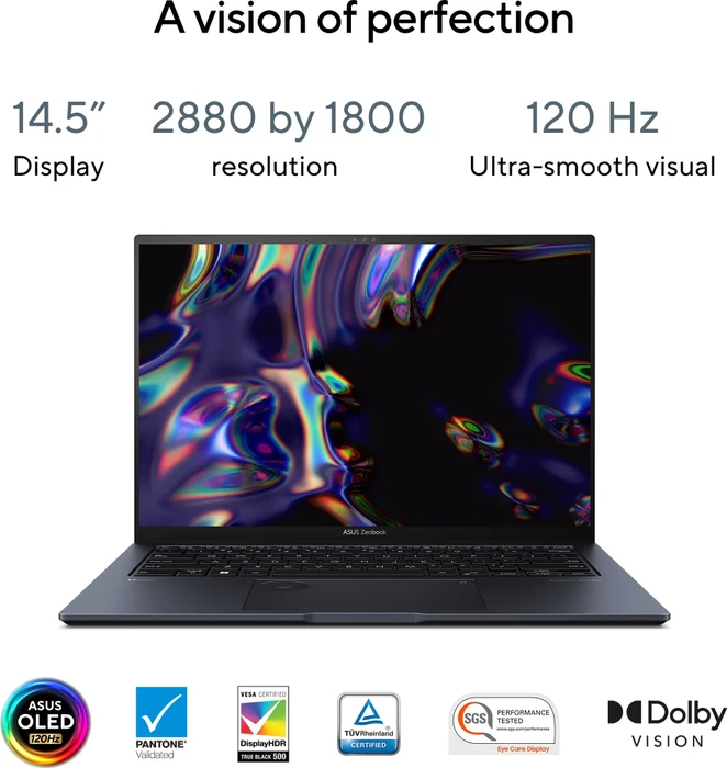 ASUS ZenBook Pro 14 OLED UX6404VI-P1098W, Tech Black, Core i9-13900H, 32GB RAM, 2TB SSD, GeForce RTX 4070, DE