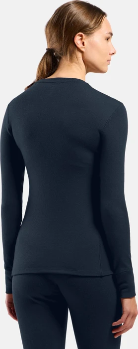 Odlo Natural Merino 260 Baselayer Funktionsshirt langarm dark sapphire (Damen)