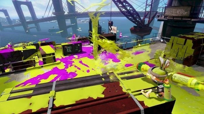 Splatoon - inkl. amiibo Figur Inkling-Tintenfisch (WiiU)