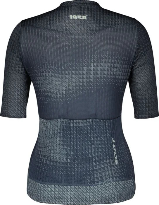 Scott Unlimited SL Trikot kurzarm dark blue/fresh green (Damen)