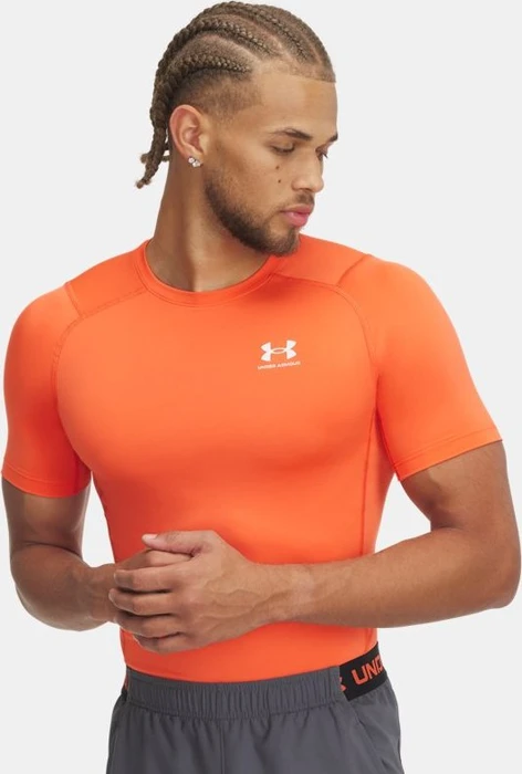 Under Armour HeatGear Armour Funktionsshirt kurzarm fire/white (Herren)