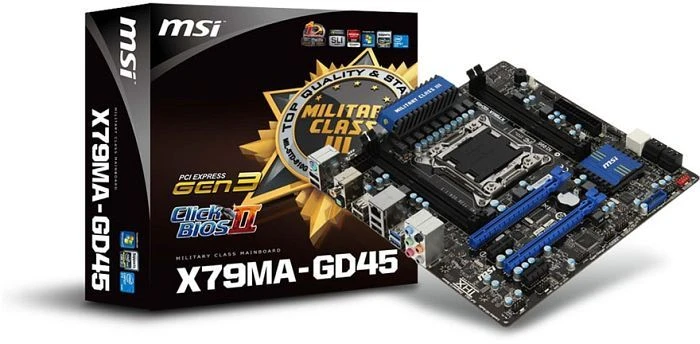 MSI X79MA-GD45 (Intel 2011-0)