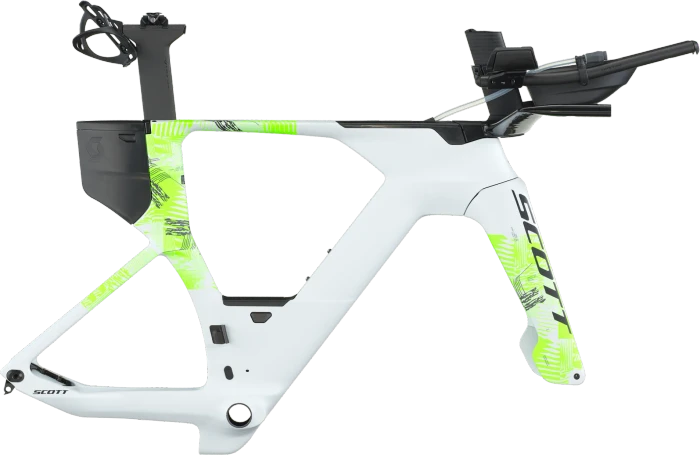 Scott Plasma RC LTD HMX Triathlon/Zeitfahren Rahmenset cumulus white