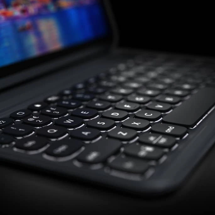 ZAGG Pro Keys für iPad 7/iPad 8, schwarz/grau, UK