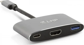 LMP USB-C auf HDMI/USB-A, schwarz (15948)