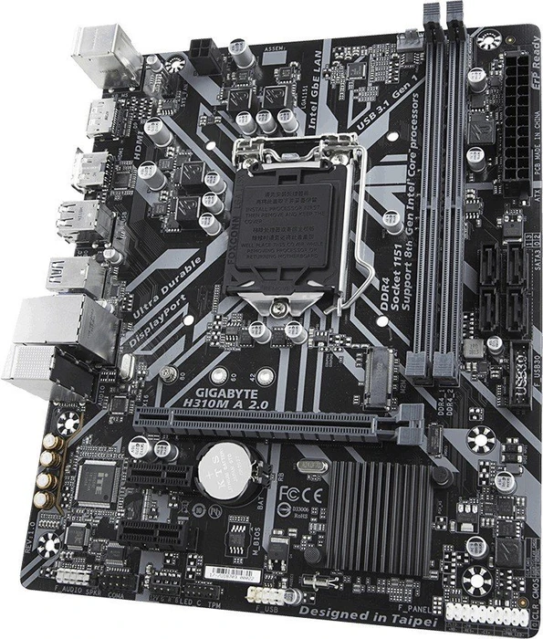 GIGABYTE H310M A 2.0 (Intel 1151 v2)