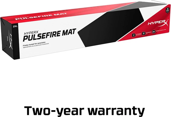 HP HyperX Pulsefire Mat Gaming Mousepad, 2XL 1220x610mm, schwarz