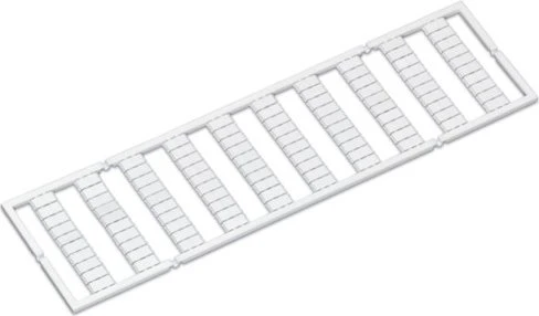 Wago WMB-Beschriftungskarte als Karte bedruckt 101 ... 150 (2x) nicht dehnbar Aufdruck waagerecht aufrastbar weiß