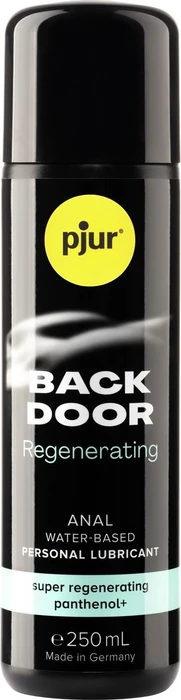 pjur BACK DOOR Regenerating Anal Glide water-based Gleitgel, 250ml