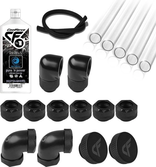 Nanoxia PETG Starter Pack S 12/10mm Pure & Power