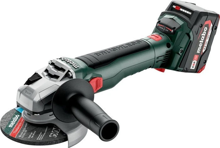 Metabo W 18 LT BL 11-125 Akku-Winkelschleifer inkl. Koffer + 2 Akkus 4.0Ah