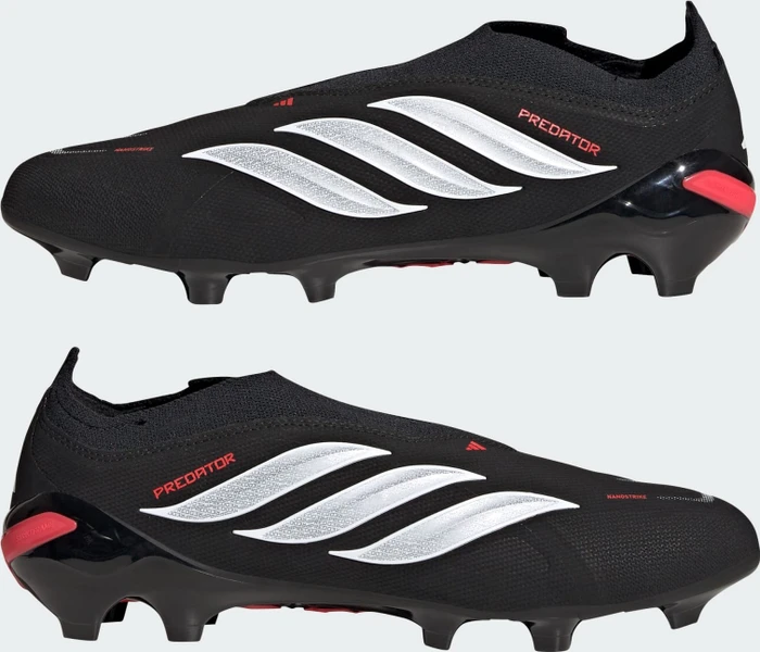 adidas Predator League Laceless FG core black/cloud white/lucid red