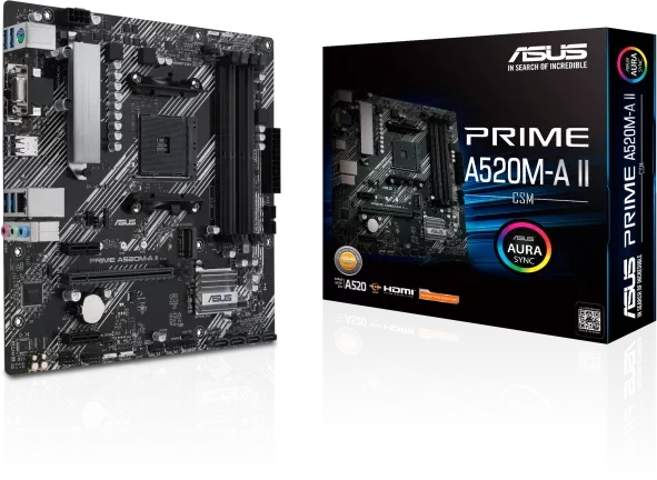 ASUS Prime A520M-A II/CSM (AMD AM4)