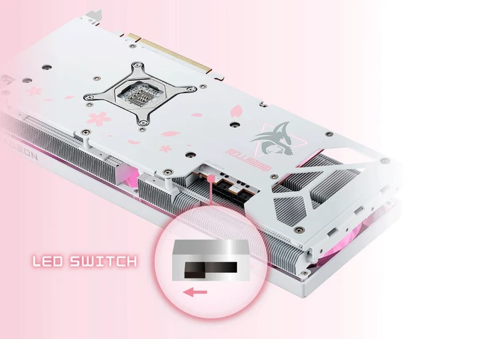 PowerColor Hellhound Sakura Radeon RX 7800 XT, 16GB GDDR6, HDMI, 3x DP
