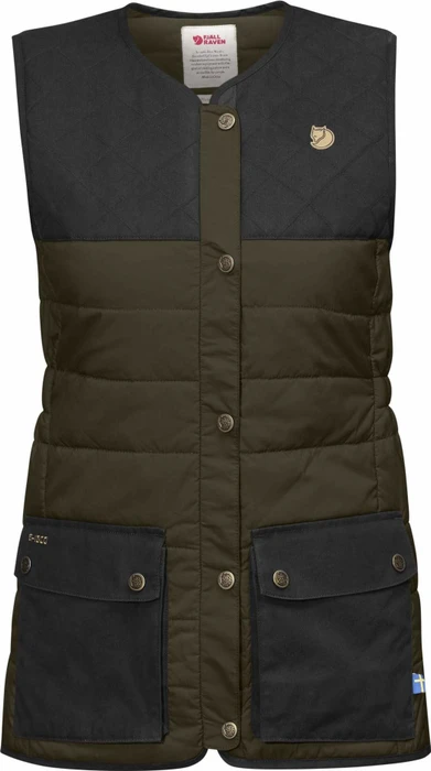 Fjällräven Sörmland Padded Funktionsweste dark olive (Damen)