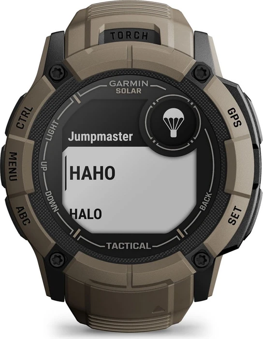 Garmin Instinct 2X Solar Tactical Edition coyote tan