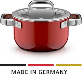 WMF Fusiontec Mineral Pro Kochtopf 16cm passion red