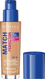 Rimmel Match Perfection Foundation 90 porcelain LSF20, 30ml