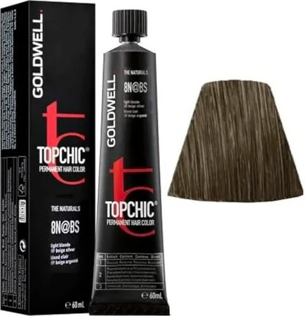 Goldwell Topchic @Elumenated Haarfarbe 8N@BS hellblond beige silber, 60ml