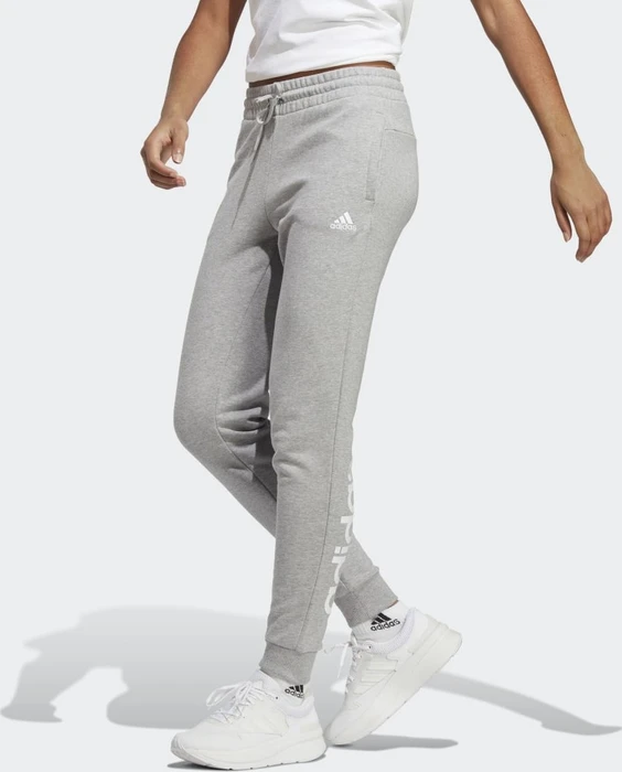 adidas Essentials Linear French Terry Cuffed Trainingshose (Damen)